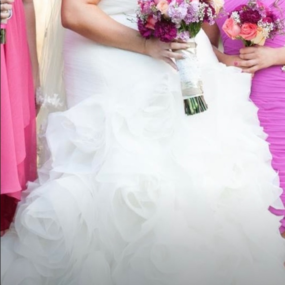 Vera Wang plus size wedding dress